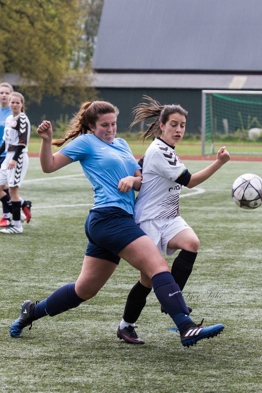 Bild 167 - B-Juniorinnen Ellerau - St. Pauli : Ergebnis: 1:1